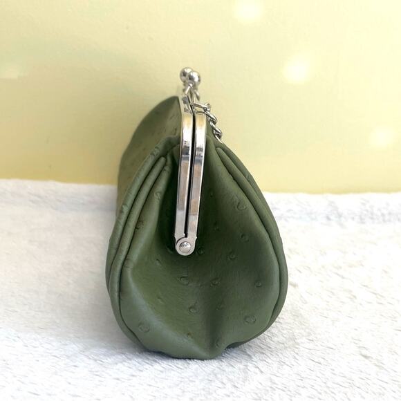 Vintage Bijoux Terner Faux Ostrich Ball Claspe Chain Strap Handbag, Shoulder Bag - Picture 4 of 16